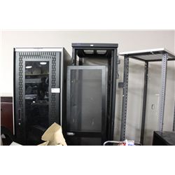 LOT OF 3 SERVER RACKS