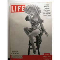 June 1951 Life Magazine; Vivia Blaine in "Guys and Dolls"