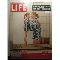 May 1955 Life Magazine; US FASHION ALFRED EISENSTAEDT MIT WELLESLEY COLLEGE