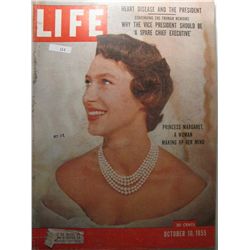 October 1955 Life Magazine; Princess Margaret