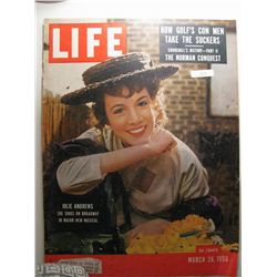 March 1956 Life Magazine; Julie Andrewes