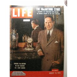 August 1955 Life Magazine; General Mac Arthur