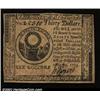 Image 1 : Continental Currency May 10, 1775 $30 Very...