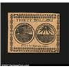 Image 2 : Continental Currency February 26, 1777 $30...