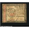 Image 1 : Continental Currency January 14, 1779 $40...