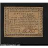 Image 1 : North Carolina August 8, 1778 $5 Very Choi...