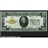 Image 1 : Fr. 2402 $20 1928 Gold Certificate. Gem Cr...