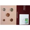Image 1 : State of Qatar; Coin Sets of All Nations W/Stamp dated 1986