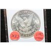 Image 2 : 1885 Silver Morgan $1, MCPCG Graded MS61, Oregon Trail