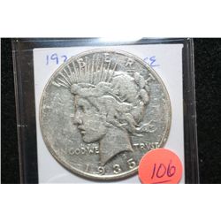 1935-S Peace $1