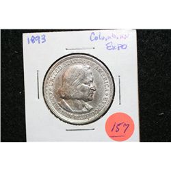 1893 Columbian  Expo Half Dollar, Columbia Expo