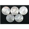 Image 2 : 1922 (2), 1923 (2) & 1924 Peace $1, lot of 5