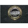 Image 2 : Circus Circus, Limited Edition Two-Tone $10 Gaming Token, .999 Fine