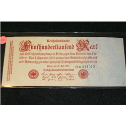 1923 German Foreign Bank Note