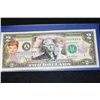 Image 1 : 2003-A US Federal Reserve Note $2 Colorized "Lucille Ball", Boston MA Reserve, #A10559569A