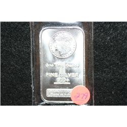 Silver Ingot, .999+ Fine Silver, 1 Oz.
