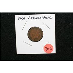 1901 Indian Head Penny