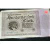 Image 1 : 1923 German 100000 Sunderhaufend Mark Foreign Bank Note