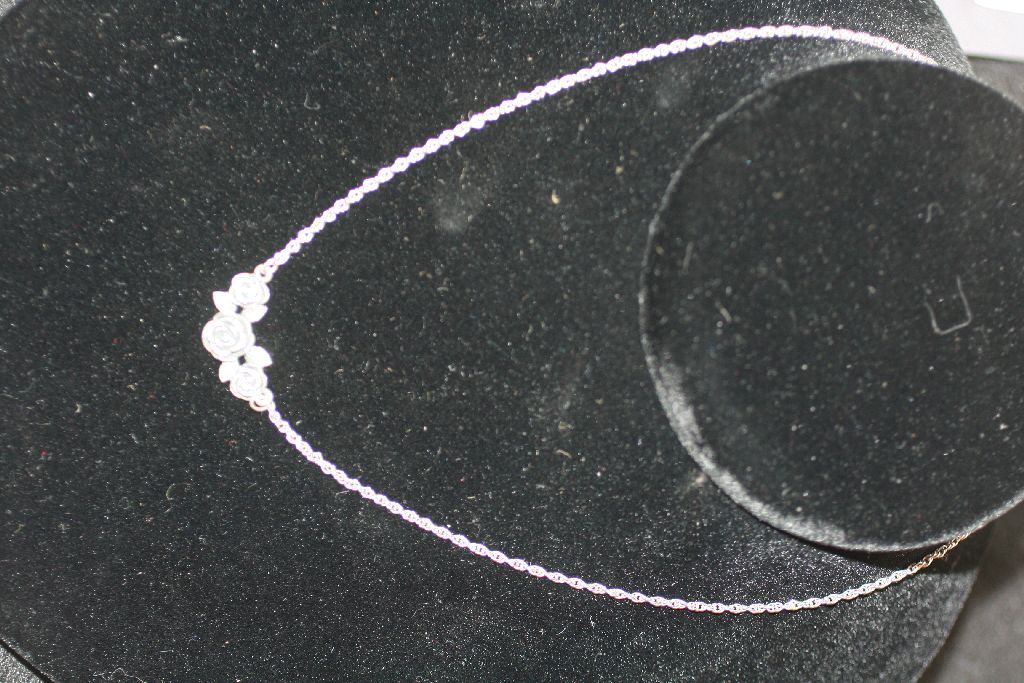 James Avery "Three Rose" Necklace