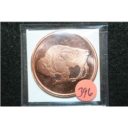 2011 Buffalo Copper Round, .999 Fine 1 Oz.