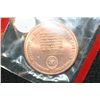 Image 2 : LBJ Inaugural Medal dated 1965