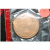 Image 2 : LBJ Inaugural Medal dated 1965