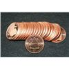 Image 2 : Buffalo Copper Round, .999 Fine 1 Oz., Roll, Lot of 20