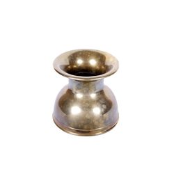 Antique Brass Spittoon Marked Arcade-No Dent Metal