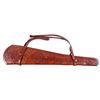 Image 1 : Gorgeous Floral Hand Tooled Rifle Scabbard