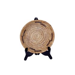 Papago Circular & Geometric Design Basketry Tray