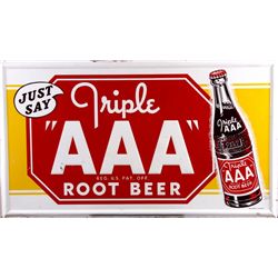 "AAA Rootbeer" Advertising Sign