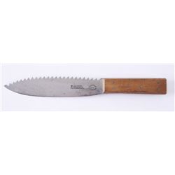 I. Wilson Sheffield Hand Forged Serrated Knife