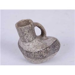Anasazi Chaco Black & White Miniature Bird Form