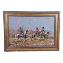 Original Oil on Jesso Panel by Robert MacLeod