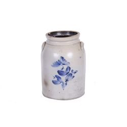Beautiful Old Large Crockery Jar