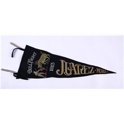 1913 Bull Fight Banner