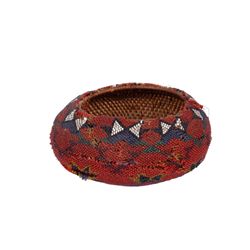Shoshonee Fully Beaded Basket