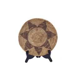 Papago Sunburst Basketry Meal Tray