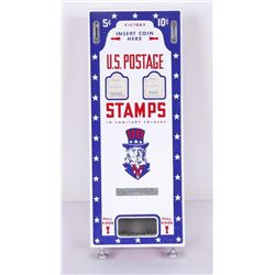 Vintage Antique US Postage Stamp Machine