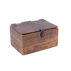 Walter Baker Chocolate Saleman's Box