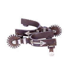 Lytle Mower Spurs with Arrow Design