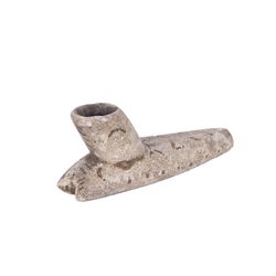Anasazi Black & White Ceremonial Pipe