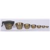 Image 1 : Assayers Heavy Bronze Balance Scale Unit Weights