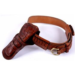 Charlie Kennedy Handcrafted Tooled Leather Holster