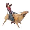 Image 2 : Renet #14, 2006, Paper Mache "Cowboy Riding Bull"