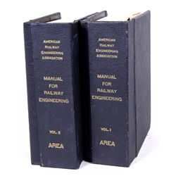 2 American Railway Engineers Assoc Manuals