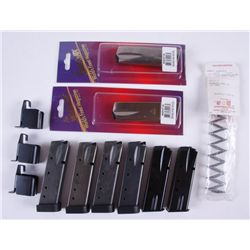 Lot of 7 Browning Hi-Power Mags & 3 Springs