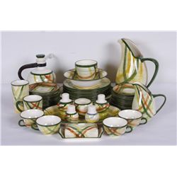 Set of Green Vernonware