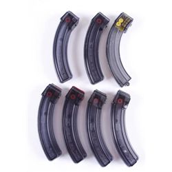 Lot of 7 Ruger 10-22 Mags