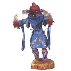Standing Mudd Head Kachina Signed B Beegay